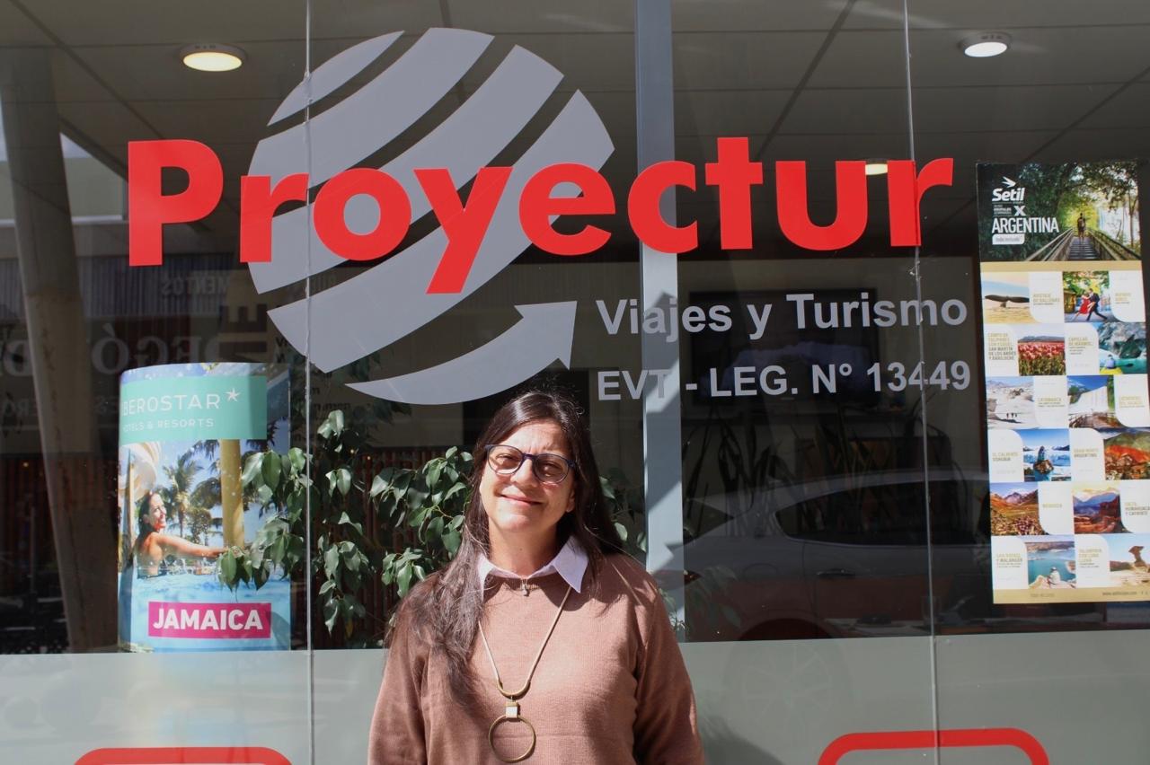 Carolina, fundadora de Proyectur Viajes
